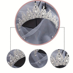 Bridal Crown Wedding Hairband Tiara Hair Accessory