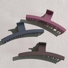 6pcs Large Hair Claw Frosted Non slip Shark Claw Hair Accessories