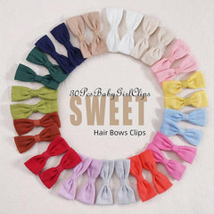 Small Bow Hair Clip For Baby Girls