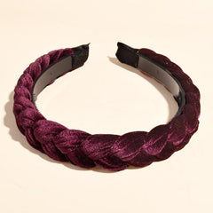 Velvet Braided Headband Hair Accessories for Women Girls