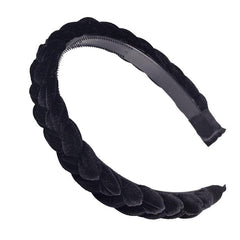 Velvet Braided Headband Hair Accessories for Women Girls