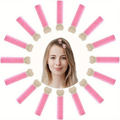 16pcs Volumizing Hair Bang Clip Hair Curler Clip DIY Styling Tool