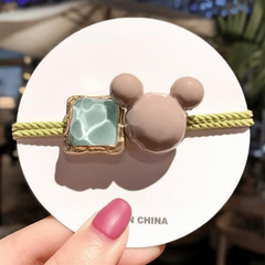 Elastic Micky Hair Ties Ropes Ponytail Holder Women Hair Band