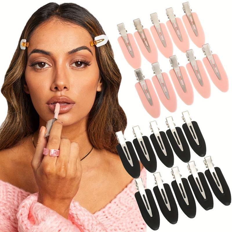 4pcs Seamless Hair Clips Bangs Barrette Hairpins
