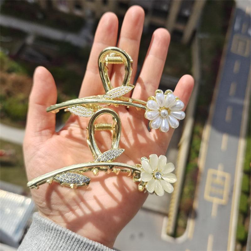 Sunflower Hair Claw Clip Non Slip Strong Hold Grip Hair Jaw Clip