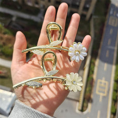 Sunflower Hair Claw Clip Non Slip Strong Hold Grip Hair Jaw Clip
