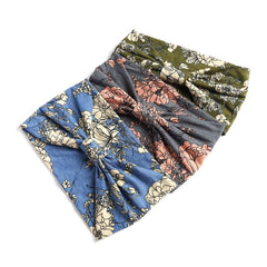 Striped Pattern Yoga Sports Headband Wide Stretchy Hairband