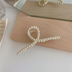 Golden Metal Rhinestone Hair Clip Hair Claw Shark Claw Hair Accessories