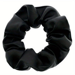 20PCS Pu Leather Hair Tie Scrunchie Hair Rope For Women
