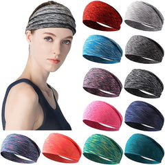 Boho Headbands for Women & Girls Elastic Turban Non-slip Hair Bands