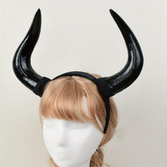 Halloween Horn Hair Hoop Dress Up Headwear Gift for Girls