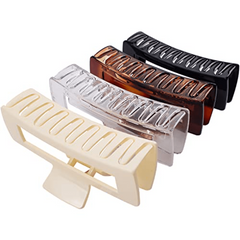 4pcs Large Hair Claw Clip Square Jaw Clip Hair Accessories
