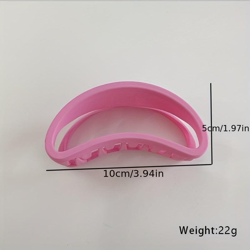 Matte Acrylic Hair Claw Clip for Women Girls