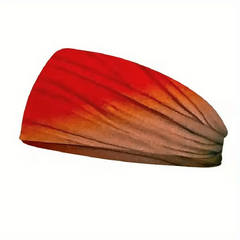 Tie Dye Headband Elastic Wide Hairband - Workout Head Wraps