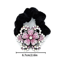Flower Scrunchie Hair Ropes Hair Accessories For Women