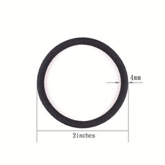20pcs Elastic Hair Tie for Thick Curly Hair Women Girls Unisex Hair Accessories