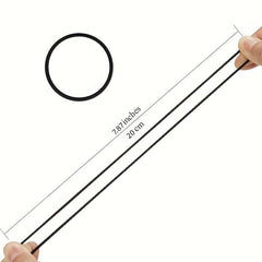 20pcs Elastic Hair Tie for Thick Curly Hair Women Girls Unisex Hair Accessories