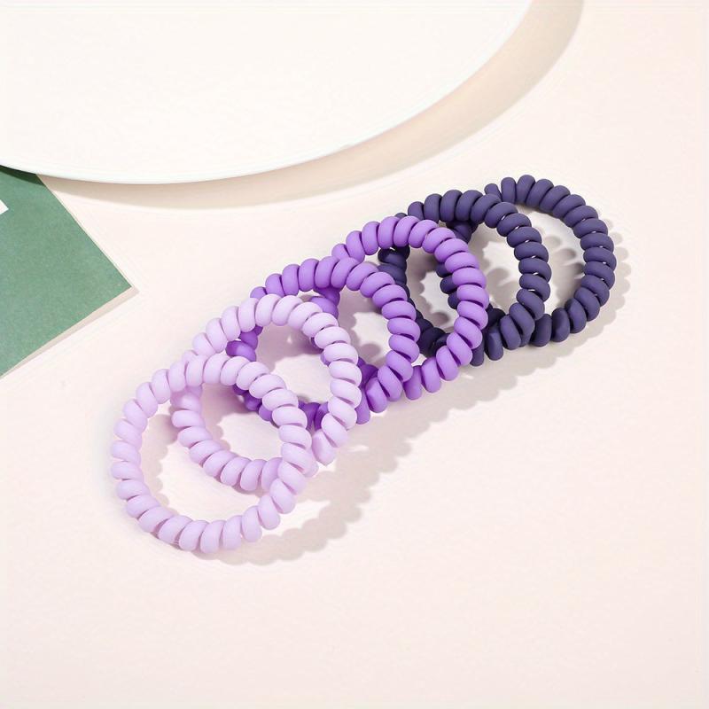 Colorful Gradient Phone Hair Ring Women's Hair Rope Hair Accessories