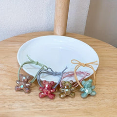 Bear Hair Ties Rubber Bands Girl Party Decorations