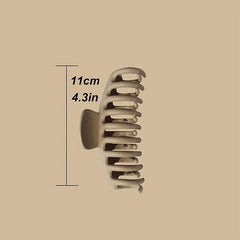3pcs Matte Oversize Hair Claw Clip Non Slip Strong Hold Grip Hair Jaw Clip