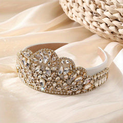 Baroque Rhinestone Crystal Headband Glitter Hair Band Hair Accessories