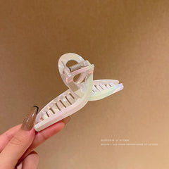 Holographic Gradient Acrylic Hair Claw Clip Strong Hold Hair Jaw Clip