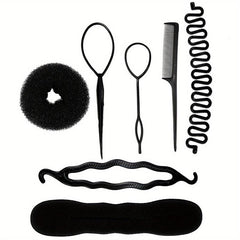 Hair Braiding Tools Set for Women, DIY Hair Styling Accessories
