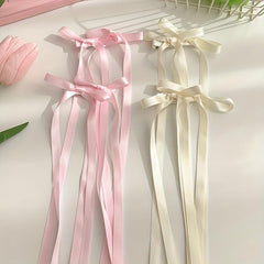 Butterfly Hair Band Fabric Double Ponytail Hair Styling Ribbon Sweet Accessories