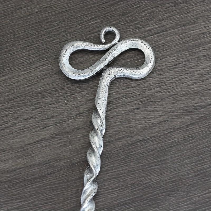 Chinese Style Hair Clips Retro Hairpin Twisted Hair Sticks Pins Head Accessories