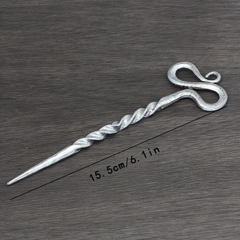 Chinese Style Hair Clips Retro Hairpin Twisted Hair Sticks Pins Head Accessories