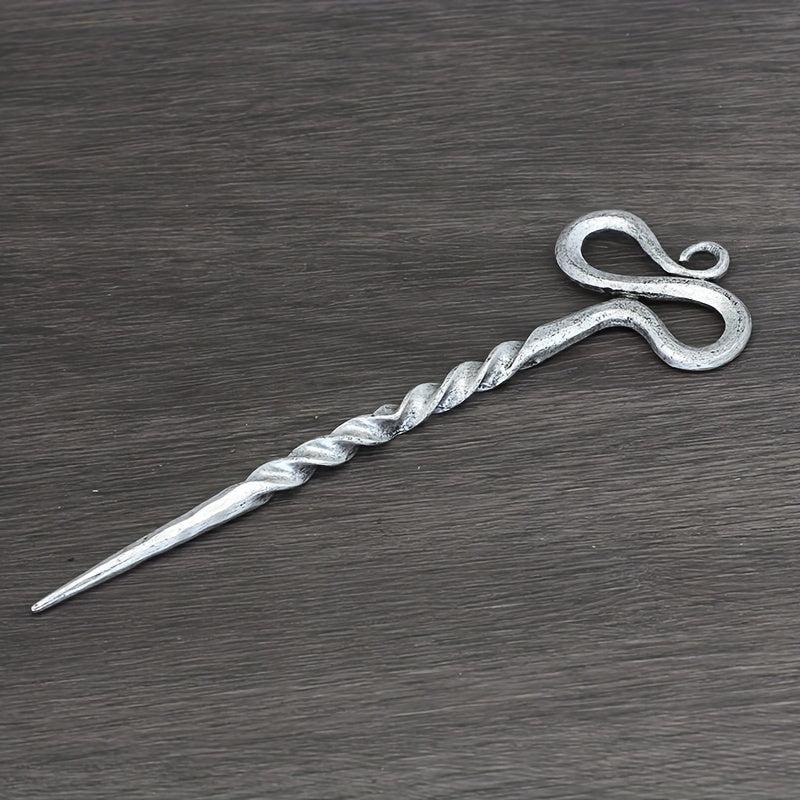 Chinese Style Hair Clips Retro Hairpin Twisted Hair Sticks Pins Head Accessories