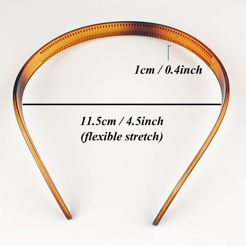 Acetate Headband Block Head Hoop Hair Band for Girls Women