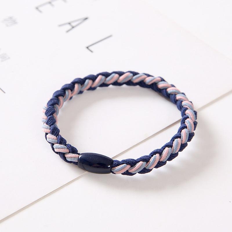 Mixed Twist Hair Tie High Elasticity Hair Rope Style Hair Ring Ponytail Holder