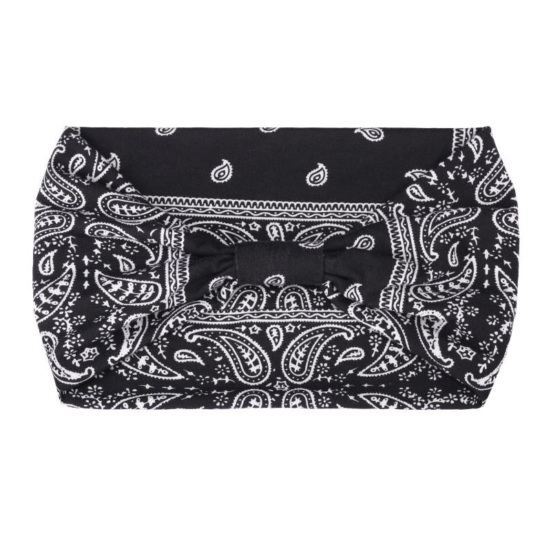 Bohemia Sports Yoga Wide Headband Knotted Sweatband