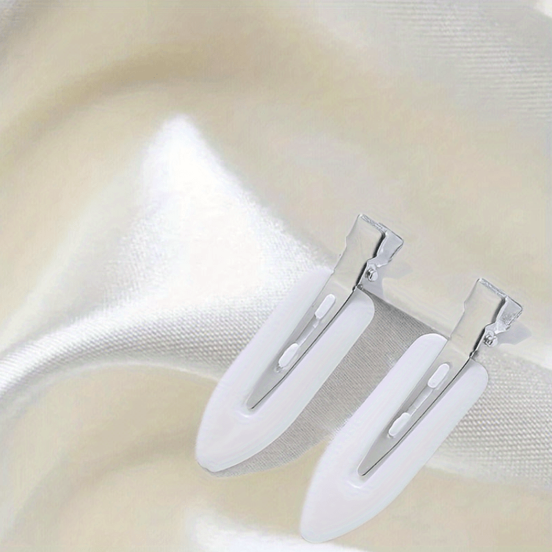 5pcs Solid Hair Clip No Crease Hair Clip for Women Girls