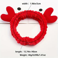 Cartoon Crab Headband for Women Girls - Skincare Hair Band