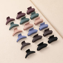 18pcs Large Hair Claw Clips Strong Hold Barrette Clamps Hair Styling Accessories