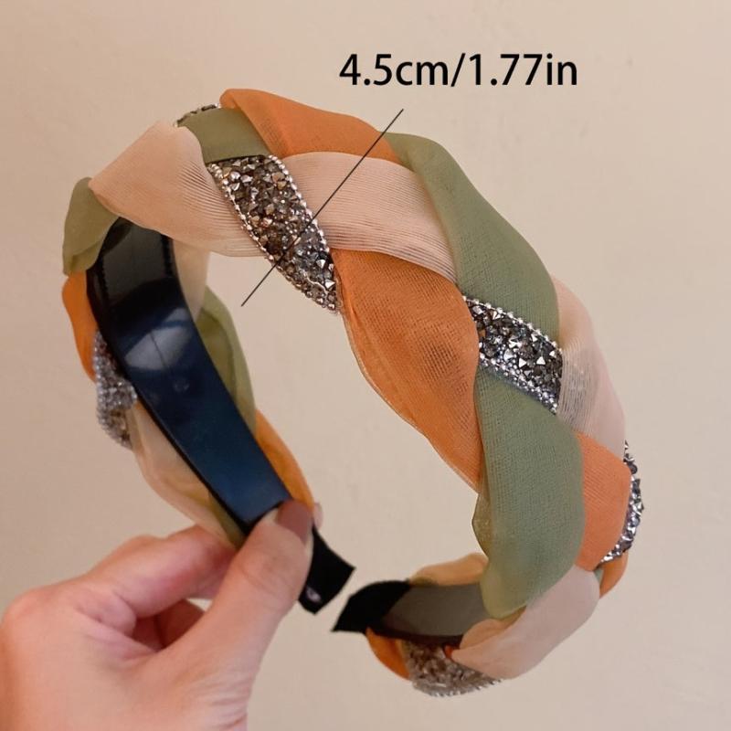 Braided Wide Headbands Bohemia Hair Hoops Hair Accessories