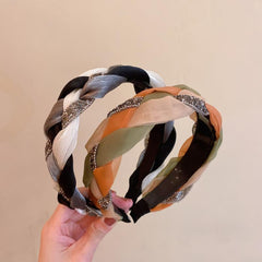 Braided Wide Headbands Bohemia Hair Hoops Hair Accessories