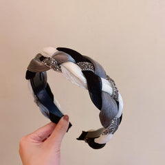 Braided Wide Headbands Bohemia Hair Hoops Hair Accessories