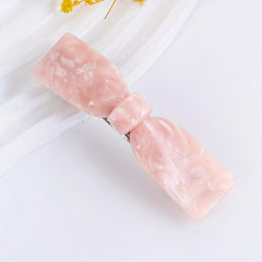 Bowknot Acetate French Barrette Hair Clip Hair Accessories