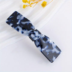 Bowknot Acetate French Barrette Hair Clip Hair Accessories