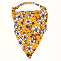 Floral Triangle Scarf Hair Tie Women's Headscarf NeckScarf Hair Band