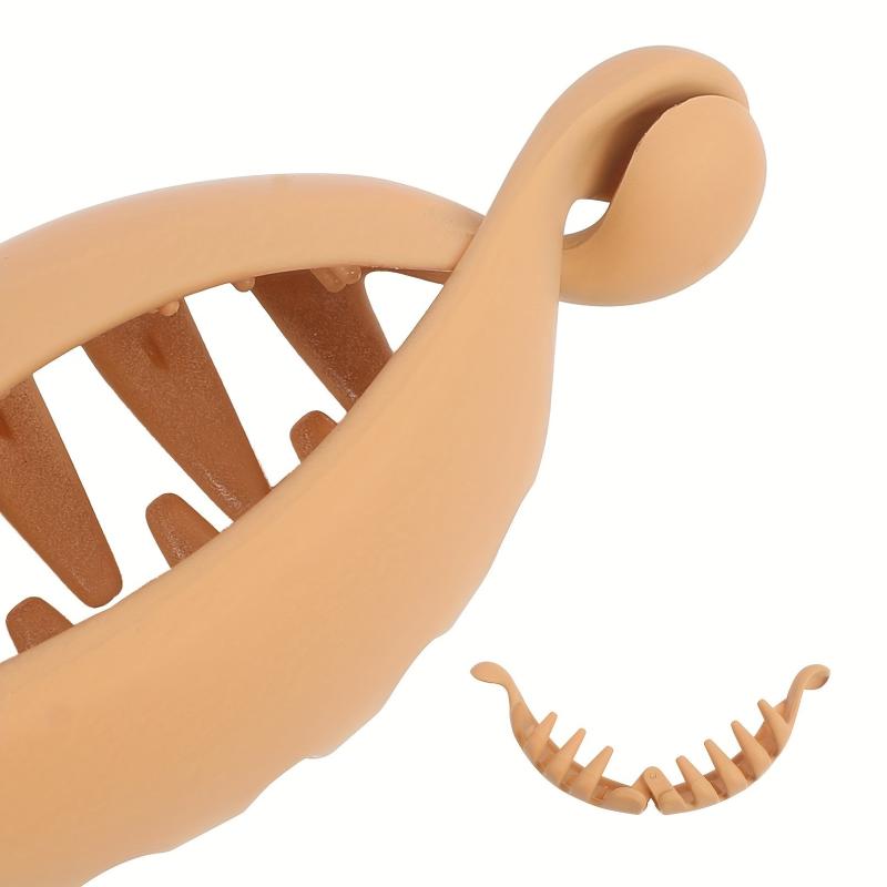 Matte Banana Hair Clip Claw Non Slip Ponytail Clip Hair Accessories