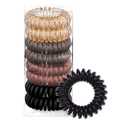 8Pcs Spiral Hair Tie Ponytail Hair Rope Hair Accessories for Girls Women