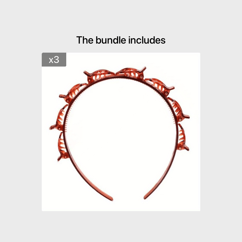 Double Layer Hairband Twist Headband Hair Decor Hair Accessories