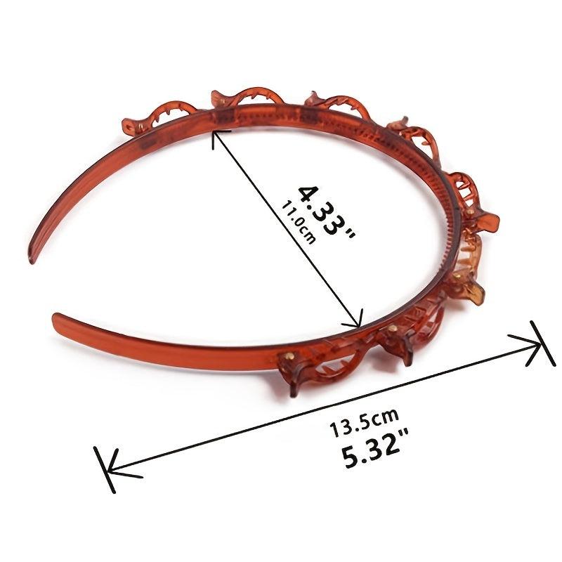 Double Layer Hairband Twist Headband Hair Decor Hair Accessories