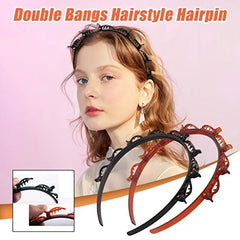 Double Layer Hairband Twist Headband Hair Decor Hair Accessories
