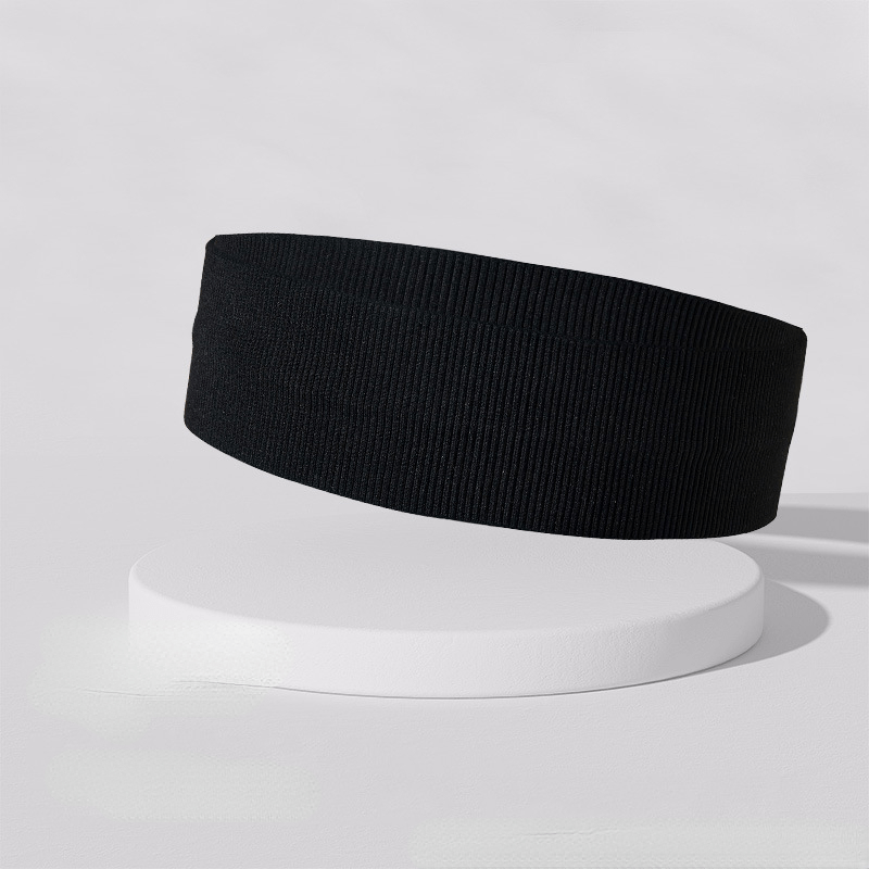 Solid Sports Sweatband Hair Band for Women Girl Running Yoga