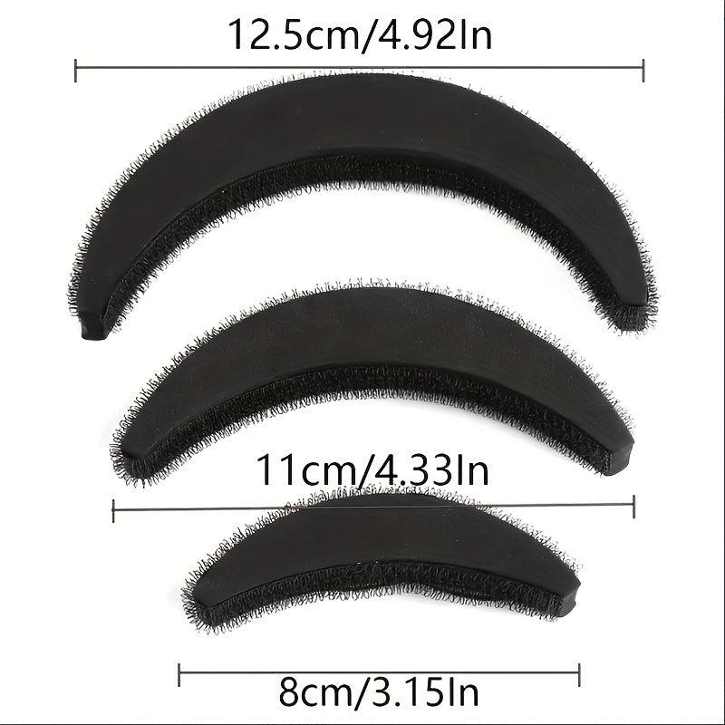 3pcs Invisible Sponge Hair Cashion Hair Styling Tool For Hair Style